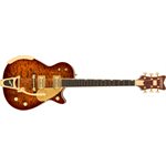 GRETSCH - G6134TGQM-59 Quilt Classic Penguin™ Édition limitée avec Bigsby®, touche en ébène - Forge Glow