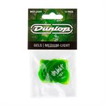 DUNLOP - 486PML - GELS GREEN MEDIUM LIGHT PICK