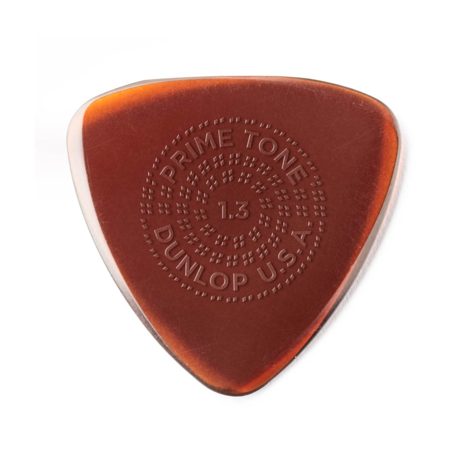 DUNLOP - 514P-1.3 - PRIMETONE® SMALL TRIANGLE GRIP PICK 1.3MM - 3 pack