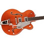 GRESTCH - G5420T Electromatic® Classic Hollow Body Single-Cut with Bigsby®, Touche en Laurier - Orange Stain