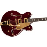 GRETSCH - G5422TG Electromatic® Classic Hollow Body Double coupe et quincaillerie dorée, touche en laurier - teinte noyer