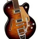 GRETSCH - G5655T-QM Electromatic® Center Block Jr. Single-Cut Quilted Maple with Bigsby® - Sweet Tea