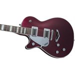 GRESTCH - G5220LH Electromatic® Jet™ BT Single-Cut with V-Stoptail, Touche en Laurier - gauchère - Dark Cherry Metallic