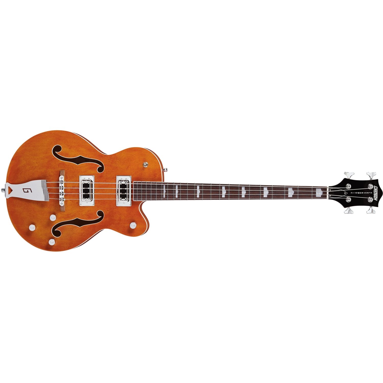 GRETSCH - G5440LSB Electromatic® Hollow Body 34" Long Scale Bass, Rosewood Fingerboard - Orange