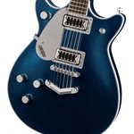 GRESTCH - G5232LH Electromatic® Double Jet™ FT with V-Stoptail, Laurel Fingerboard - Left-Handed - Midnight Sapphire