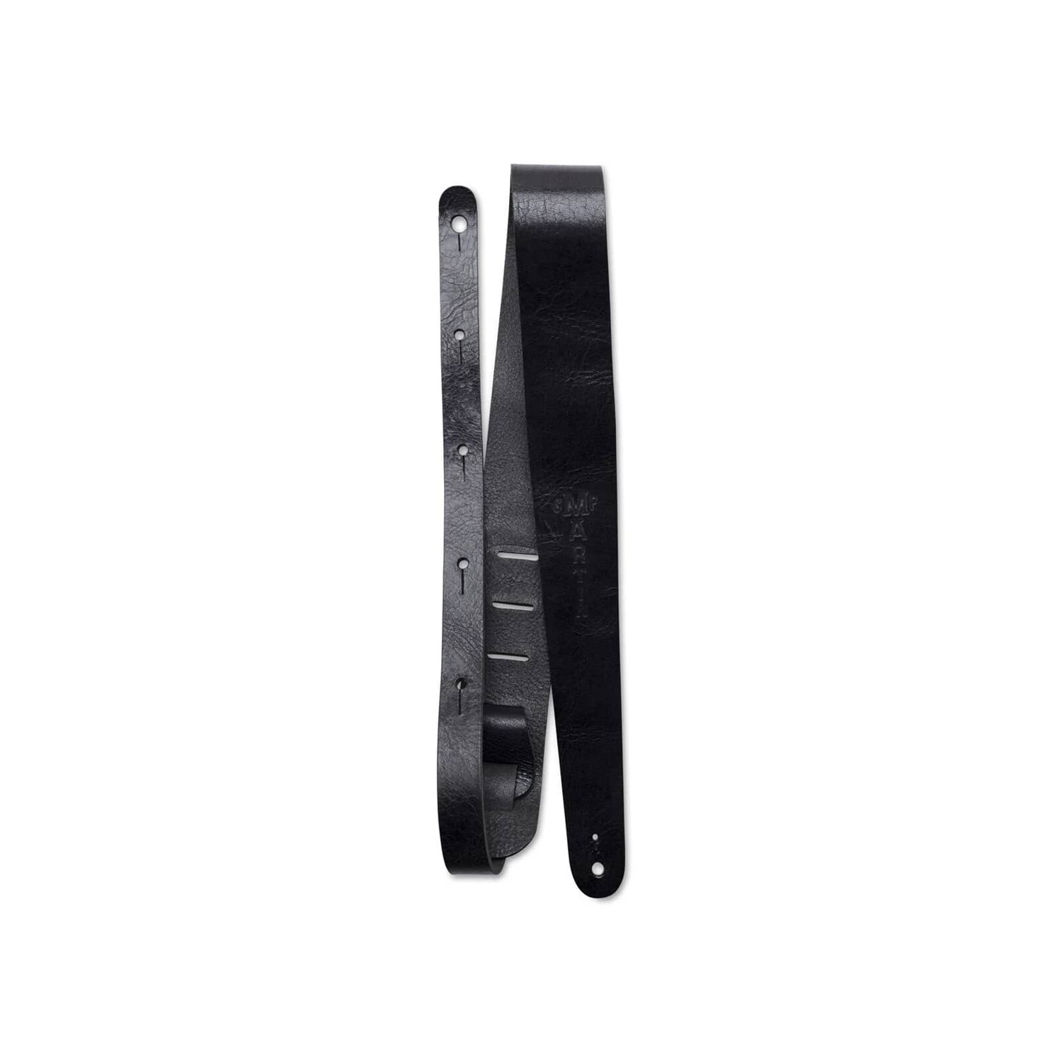 MARTIN - Black Leather Strap - 2''