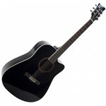 JAY TURSER - JTA524D-CE-BK - Dreadnought Acoustic Electric Guitar W / Cutaway - Black