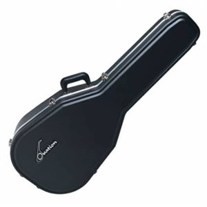 OVATION - 9158 - Deluxe Mid / Deep Molded Guitar Case - Black