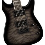 JACKSON - JS Series Dinky® JS20 DKQ 2PT, Touche en amarante - Transparent Black Burst