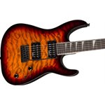 JACKSON - JS Series Dinky® JS20 DKQ 2PT, Touche en amarante - Transparent Tobacco Burst