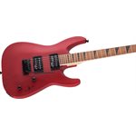 JACKSON - JS Series Dinky® Arch Top JS24 DKAM, touche en érable caramélisé - Teinture rouge