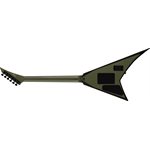 JACKSON - X Series Rhoads RRX24, Touche Laurier - Matte Army Drab with Black Bevels