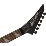 JACKSON - X Series Rhoads RRX24, Touche en laurier - Battleship Gray with Black Bevels