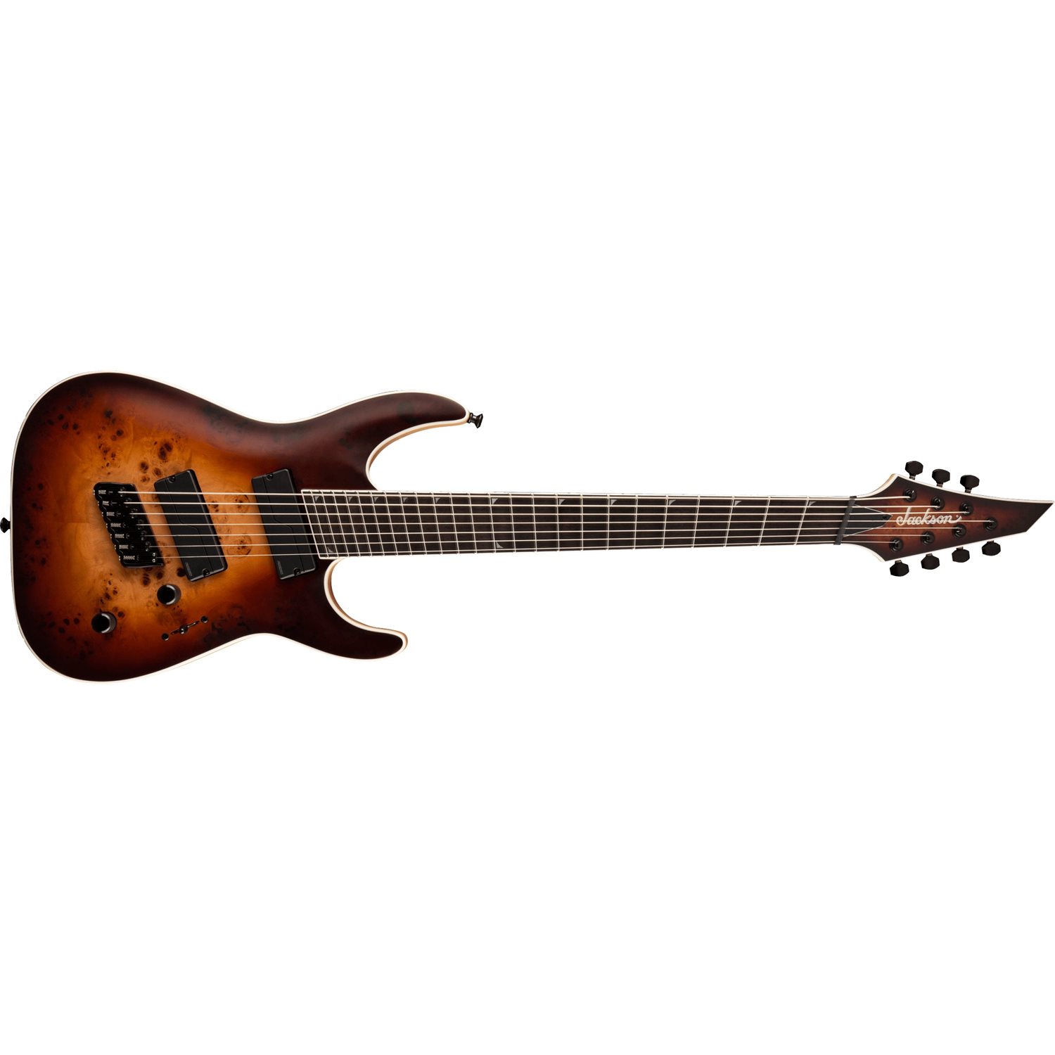 JACKSON - Concept Series Soloist™ SLAT7P HT MS, Touche en ébène - Satin Bourbon Burst