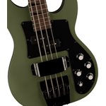 JACKSON - X Series Concert™ Bass CBXDX IV, touche en laurier - Matte Army Drab