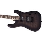 JACKSON - JS Series Dinky® Arch Top JS32Q DKA HT, Amaranth Fingerboard - Transparent Black Burst