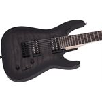 JACKSON - JS Series Dinky® Arch Top JS32Q DKA HT, Touche en amarante - Transparent Black Burst