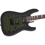 JACKSON - JS Series Dinky® Arch Top JS32Q DKA HT, Amaranth Fingerboard - Transparent Green Burst