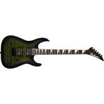 JACKSON - JS Series Dinky® Arch Top JS32Q DKA HT, Touche en amarante - Transparent Green Burst