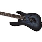 JACKSON - X Series Soloist™ - Arch Top SLATX7Q MS - Touche Laurier, Multi-Scale - Transparent Blue Burst