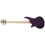 JACKSON - Basse électrique Spectra JS3QV 5 cordes de la série JS, Touche en laurier - Purple Phaze