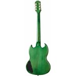 EPIPHONE - Guitare Électrique SG Classique P-90 - Worn Inverness Green