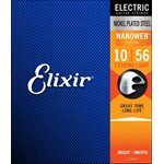 ELIXIR - 12057 - Electric Guitar Strings - 7-String - NanoWeb - 10-56