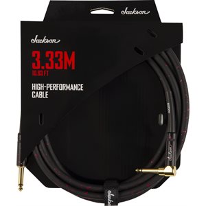 JACKSON - JACKSON® HIGH PERFORMANCE CABLE, BLACK AND RED - 10.93 FT (3.33M)