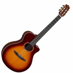 YAMAHA - NTX3 - Acoustic-Electric Classical Guitar with Solid Spruce Top - Brown Sunburst