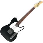 OSCAR SCHIMDT - Electric guitar SINGLE CUT / SOLID BODY, SS - Black