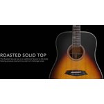 SIRE - A3-DS-VS - Larry Carlton A3 DreadnoughT acoustic guitar – Vintage Sunburst