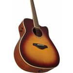 YAMAHA - FGCTA BS - Guitare électrique acoustique Tradition Western TransAcoustic - dégradé brun (Brown Sunburst)