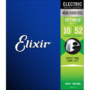 ELIXIR - 19077 - Electric Guitar Strings - Optiweb - 10-52