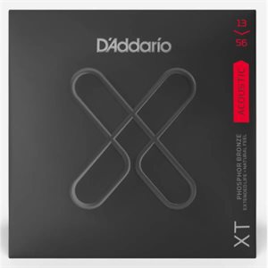 D'ADDARIO - XTAPB1356 - XT Phosphor Bronze - Acoustic Guitar Strings - 13-56