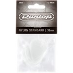 DUNLOP - NYLON STANDARD 0.38MM - ensemble de 12 pick