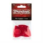 DUNLOP - 473P1.5 - tri stubby, red, 1.5mm - 6 pack