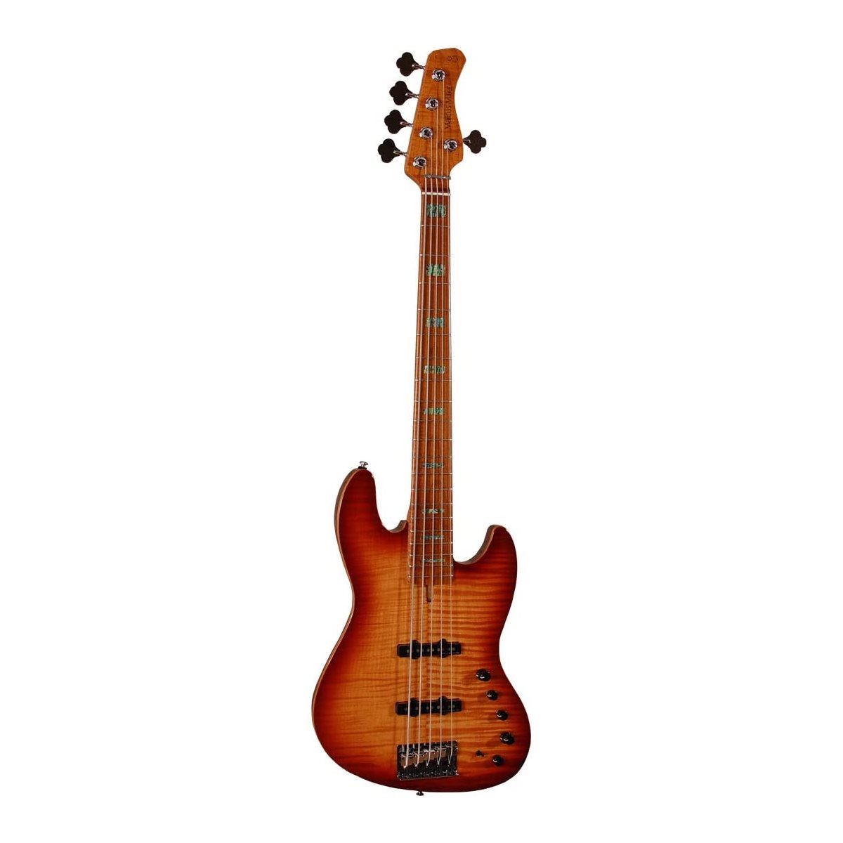 SIRE MARCUS MILLER - V10 CUSTOM - SWAMP ASH - 2ND GEN - 5 cordes - TOBACCO BURST