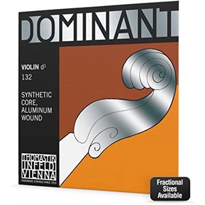 DOMINANT - 132 - Corde de Ré en aluminium pour violon