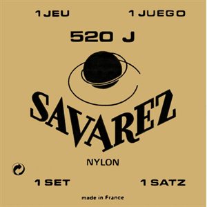 SAVAREZ - 520J - CORDES DE GUITARE CLASSIQUE - TENSION FORTE