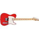 FENDER - Limited International Color Telecaster®, Touche en érable, fabriquée au Japon - Morocco Red