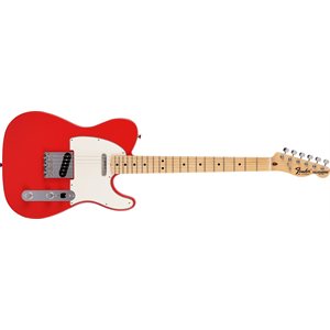 FENDER - Limited International Color Telecaster®, Touche en érable, fabriquée au Japon - Morocco Red