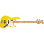 FENDER - Limited International Color Jazz Bass®, Maple Fingerboard, Made in Japan - Monaco Yellow