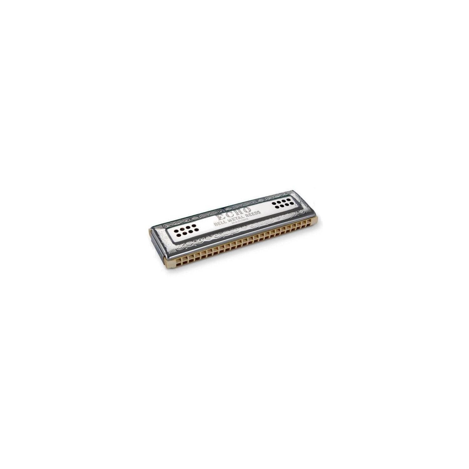 HOHNER - 56C-G - Tremolo Echo Harp Double-Sided Harmonica - Do / Sol