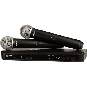 SHURE - BLX288 / B58 - Wireless Dual Vocal System with two Beta 58A