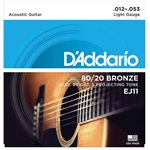 D'ADDARIO - EJ11 - Regular Light Set - 12-53 