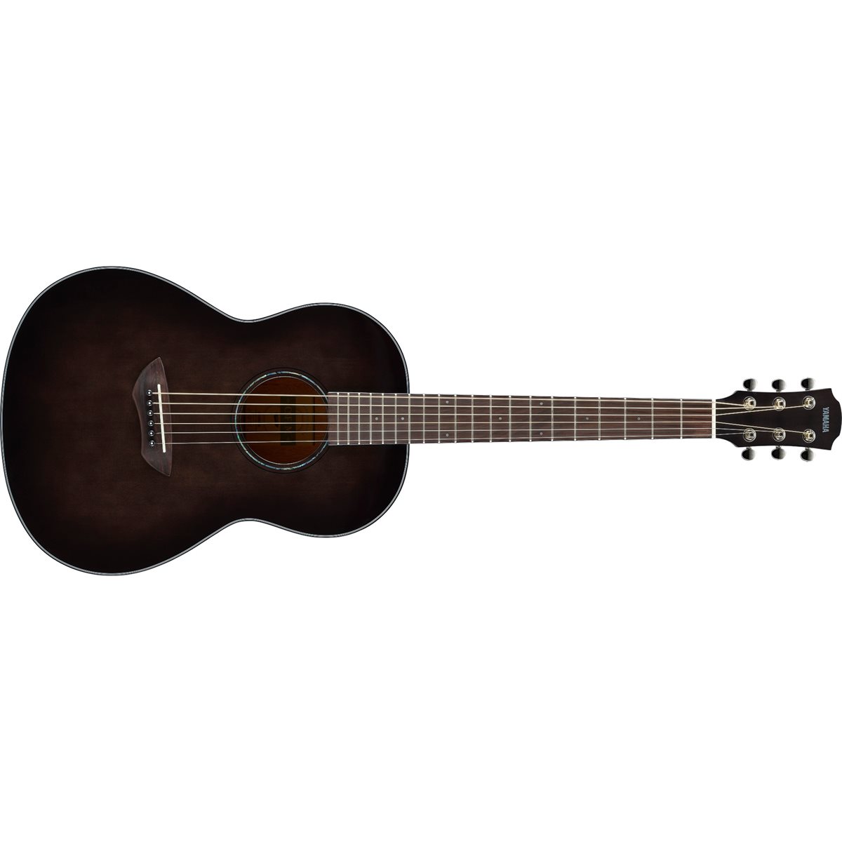 YAMAHA - CSF1M - SOLID TOP ACOUSTIC-ELECTRIC PARLOUR GUITAR - TRANSLUCENT BLACK BURST