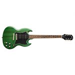 EPIPHONE - Guitare Électrique SG Classique P-90 - Worn Inverness Green