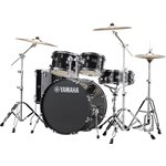 YAMAHA - RYDEEN - 5-PIECE DRUM KIT WITH HARDWARE (22,10,12,16,SNARE) - BLACK GLITTER