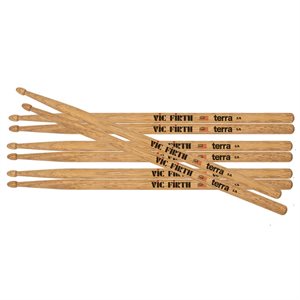 VIC FIRTH - AMERICAN CLASSIC® - 5A - TERRA SERIES - 4 pack