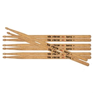 VIC FIRTH - AMERICAN CLASSIC® - 5b - TERRA SERIES - 4 pack